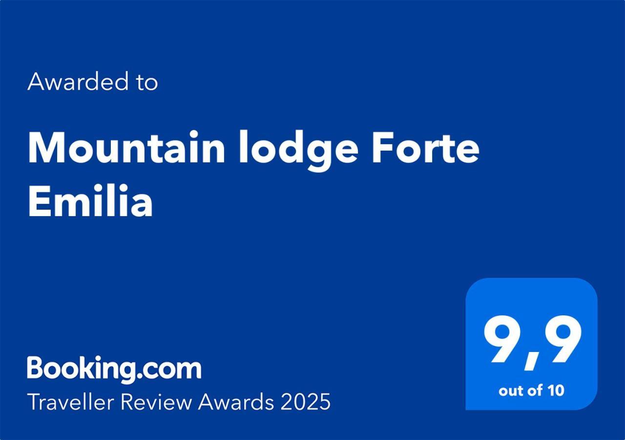 Mountain Lodge Forte Emilia Kobarid Eksteriør billede